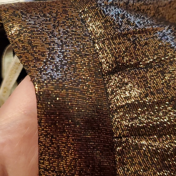 Kate Spade Metallic Pleated Skirt - Picture 6 of 9